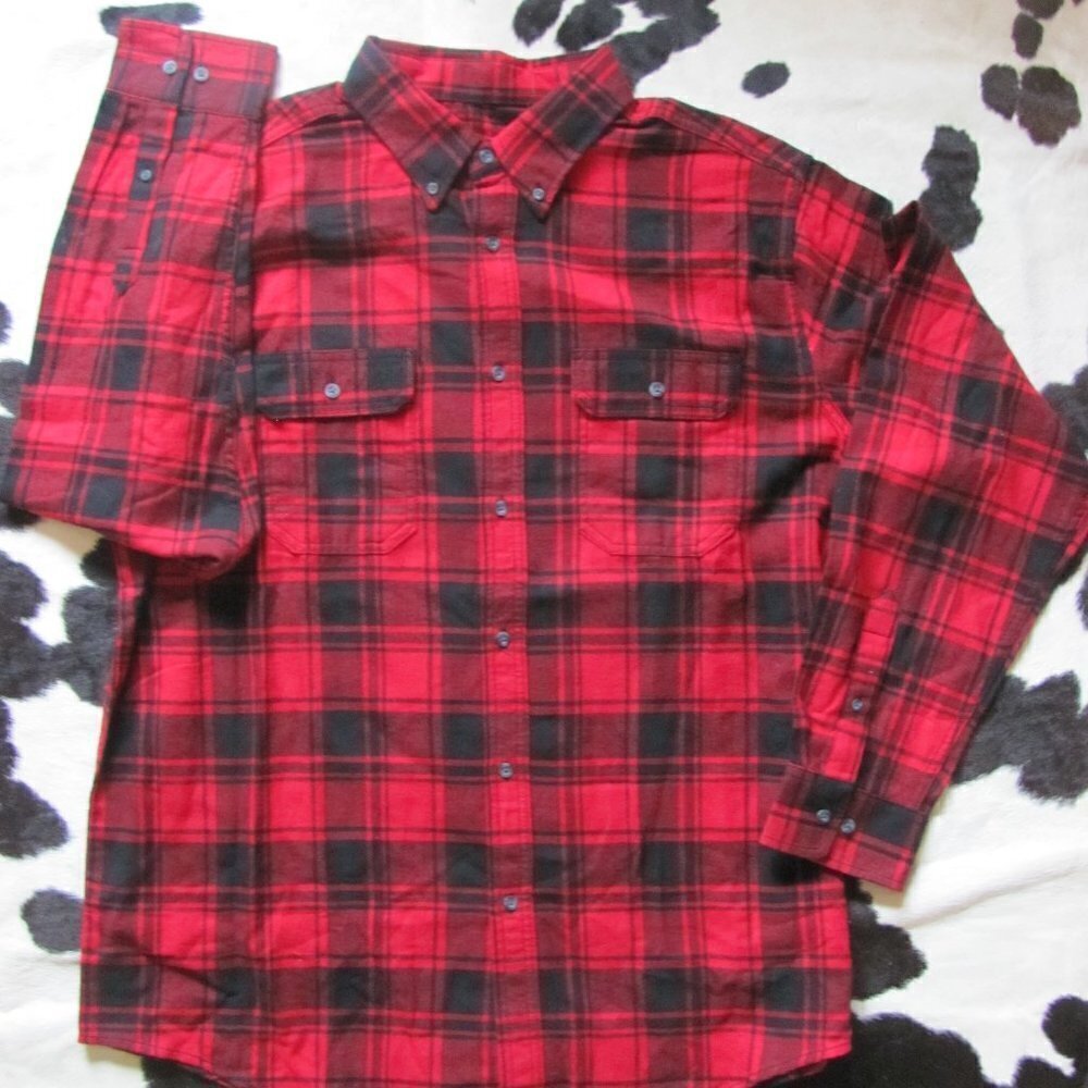 LADIES FLANNEL CHRISTMAS‎ GRAPHIC SHIRT